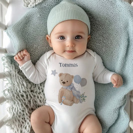 Boho Baby Teddy Bär Baby Dusche Baby Strampler