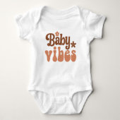 Boho Baby Vibes Baby Strampler (Vorderseite)
