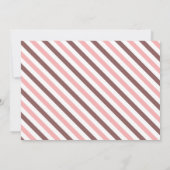 Boho Babydusche, Aquarellblume Einladung (Rückseite)