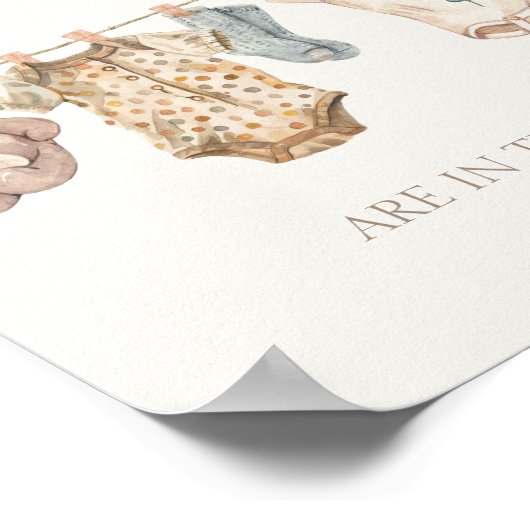 Boho Babykleidung schätzt, wie viele Kanadier Poster (Ecke)