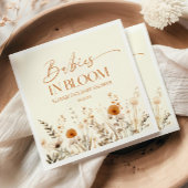 Boho Babys in Bloom Wildblume Twins Kinderdusche Serviette