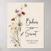 Boho Babys sind süß Poster (Vorne)