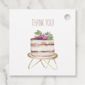 Boho Backbäckerei Boutique, Cupcakes & Pastries G Geschenkanhänger (Rückseite)