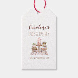 Boho Backbäckerei Boutique, Kuchen & Gebäck Geschenkanhänger