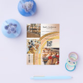 Boho-Bäckerei-Flyer | Buchen Sie Ihren nächsten Te Flyer (Einzeln)