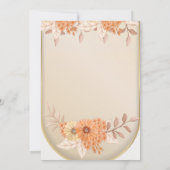 Boho Baptism Invite, Pampas Grass Boho Hochzeit Einladung (Rückseite)