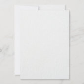 Boho Bassinet Kinderzimmer Babydusche Einladung (Rückseite)