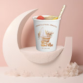 Boho Bassinet Kinderzimmer Babydusche Pappbecher