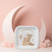 Boho Bassinet Kinderzimmer Babydusche Pappteller