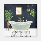 Boho Bath I Magnet (Vorne)