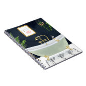 Boho Bath I Notizblock (Rechte Seite)