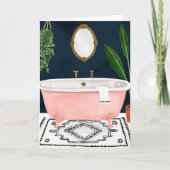 Boho Bath II Karte (Vorderseite)