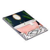 Boho Bath II Notizblock (Rechte Seite)