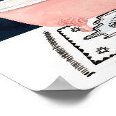 Boho Bath II Poster (Ecke)