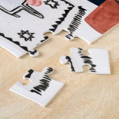 Boho Bath II Puzzle (Seite)