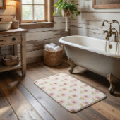 Boho Bath Mat mit ukrainischem Volkskreuz Flo Badematte