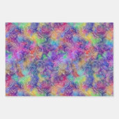 Boho Batik Botanicals Beautiful Geschenkpapier Set (Vorderseite)