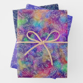 Boho Batik Botanicals Beautiful Geschenkpapier Set (Beispiel)