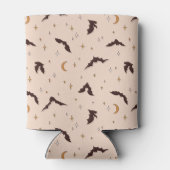 Boho Bats and Stars Halloween Pattern Dosenkühler (Rückseite)