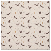 Boho Bats and Stars Halloween Pattern Stoff (Muster)