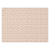 Boho Bats and Stars Halloween Pattern Tischdecke (Vorderseite (Horizontal))