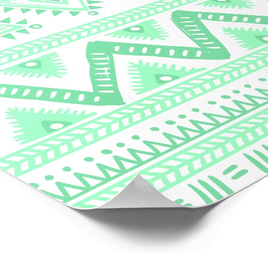 Boho Be Beautiful Poster (Ecke)