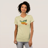 Boho Be Peace Retro Holiday Damen T-Shirt (Vorne ganz)