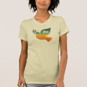 Boho Be Peace Retro Holiday Damen T-Shirt (Vorderseite)