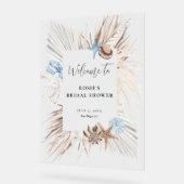 Boho Beach Brautparty Acrylschild (Winkel)