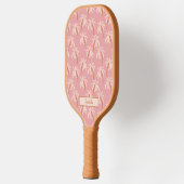 Boho Beach Palm Individuelle Name Pickleball Paddl Schläger (Links)