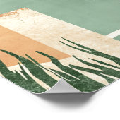 Boho Beach Poster (Ecke)