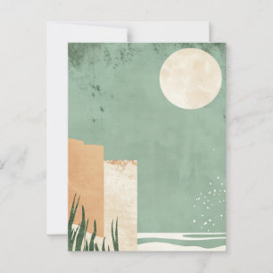 Boho Beach Postkarte