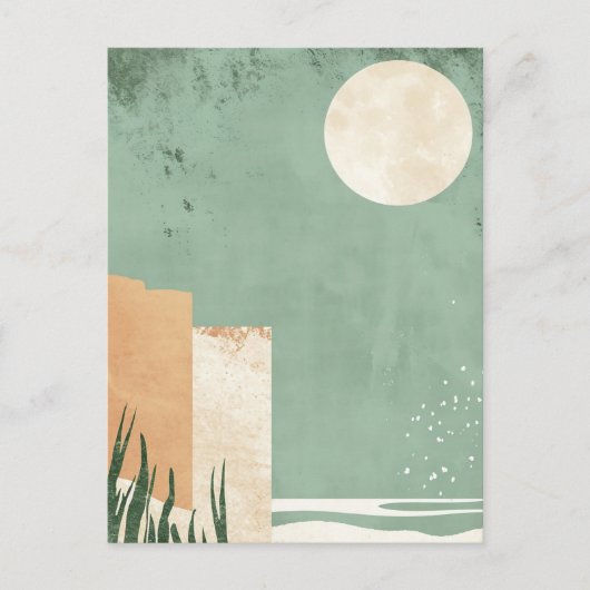 Boho Beach Postkarte (Vorderseite)