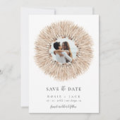 Boho Beach Save the Date (Vorderseite)