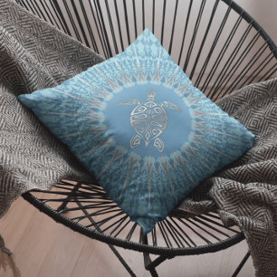 Boho Beach Tier Schildkröte Kissen