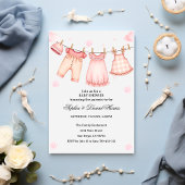 Boho Bear Baby Shower Einladung