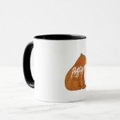 Boho Bear Papa Mug Tasse (Vorderseite Links)