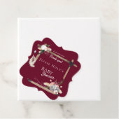 Boho Beautiful Baby Dusche Vielen Dank Geschenkanhänger (Beispiel)