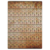 Boho Beauty, Brown Pattern Grunge Clipboard Klemmbrett (Rückseite)