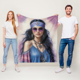 Boho Beauty Fleecedecke