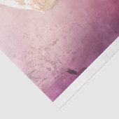 Boho Beauty Portrait, Parasol & Floral Art Seidenpapier (Ausschnitt)