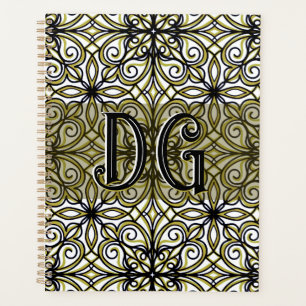 Boho Beige Green Planer