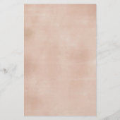 Boho Beige Moon Babydusche wie alte Eltern (Rückseite)