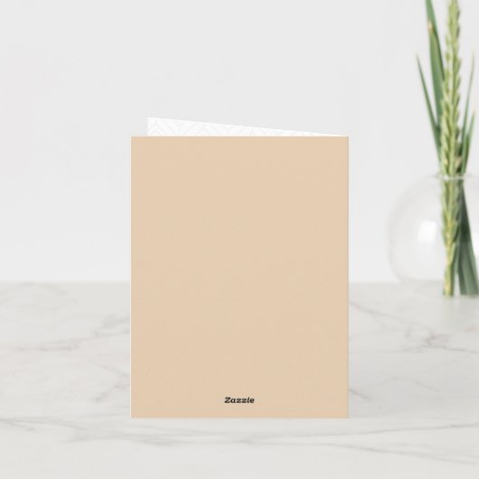 Boho Beige Passport Hochzeit in Urlaubsort Einladu Einladung (Rückseite)