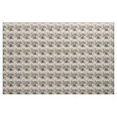 Boho-Bergfluss-Abstraktlandschaftsmuster-Kunst Stoff (Yard (91,4 cm))