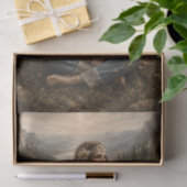 Boho-Berggöttin-Decoupage Seidenpapier (Geschenk)