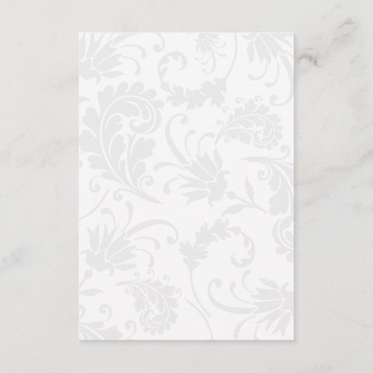 Boho Berry Wreath Green Wedding Vielen Dank Begleitkarte (Rückseite)