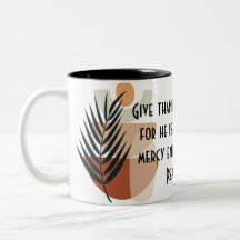 BOHO Bible Verse Tasse