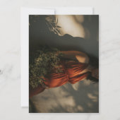 Boho Big Sister Pregnancy Foto Ankündigungen (Rückseite)