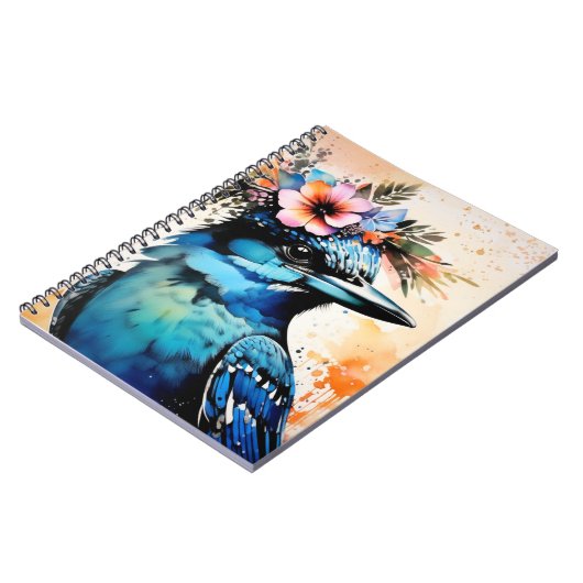 Boho Bird-Journal Notizblock (Linke Seite)